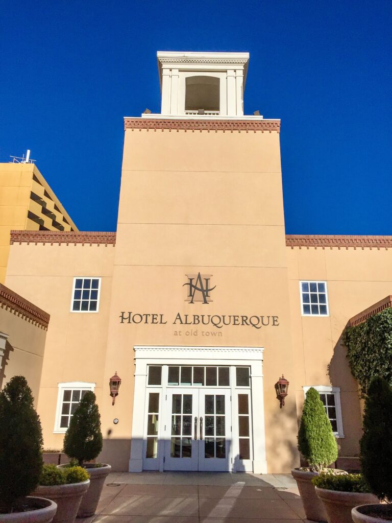 Front elevation of Hotel Albuquerque